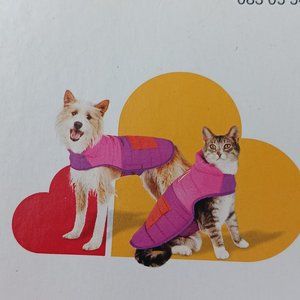 DOG PUFFER VEST BOOTS&BARKLEY COLORBLOCK DOG PUFFER VEST COAT